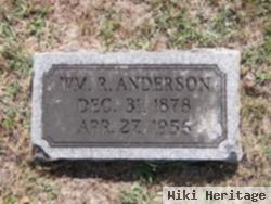 William R Anderson