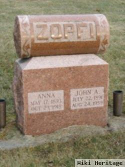 John A Zopfi