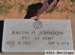 Ralph H Johnson