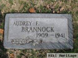 Audrey F Brannock