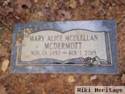 Mary Alice Mcclellan Mcdermott