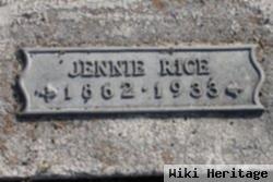 Jennie Margaret Hogan Rice