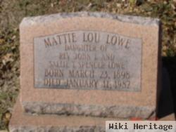 Mattie Lou Lowe