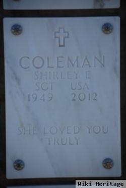 Shirley E. Coleman