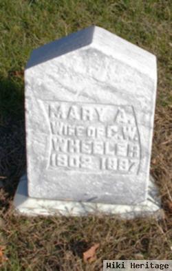 Mary A Wheeler