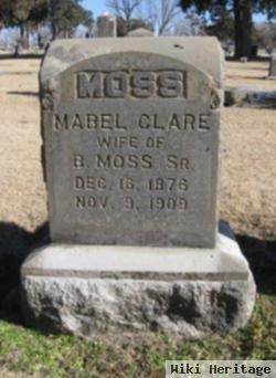 Mabel Clare Crull Moss