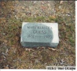 Mary Rebecca Brantley Guess