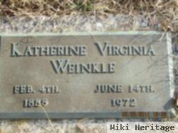 Katherine Virginia Trail Weinkle