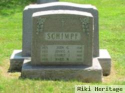 John G Schimpf