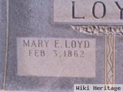 Mary E Loyd