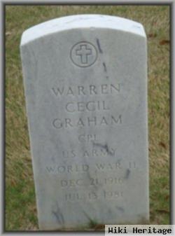 Warren Cecil Graham