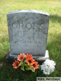 Percy Edgar Cross
