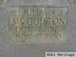 Julia A Mccuiston