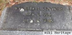 Donald H Snyder