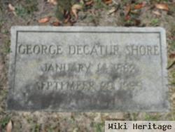 George Decatur Shore, Sr