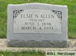 Elsie N. "peaches" Schnell Allen
