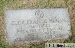 Pvt Elzie Francis Hagan