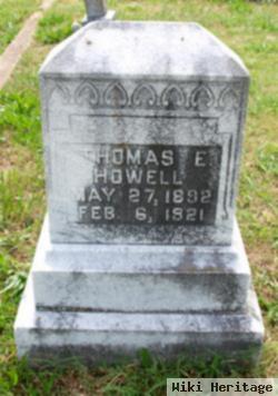 Thomas E. Howell