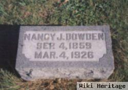 Nancy Jane King Dowden