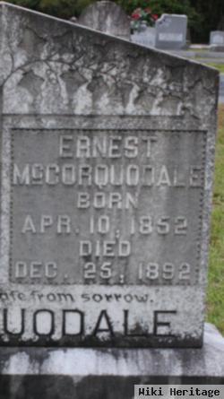 Ernest Mccorquodale