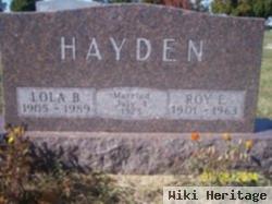 Roy Edwin Hayden