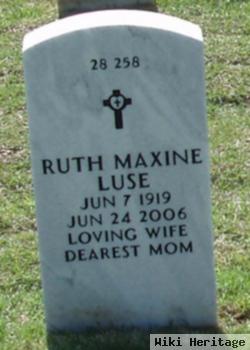 Ruth Maxine Antle Luse