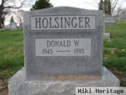 Donald W Holsinger