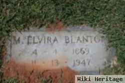 M Elvira Lawter Blanton