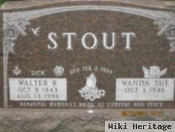 Warlter R. "dick" Stout