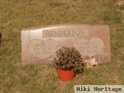 Mary C Henderson