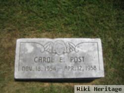 Carol E Post