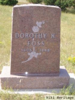 Dorothy King Foss