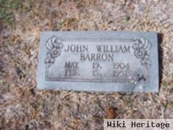 John William Barron, Sr