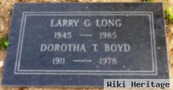 Dorotha T Boyd