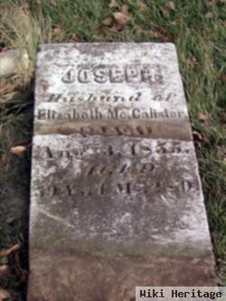 Joseph Mccalister