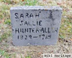 Sarah "sallie" Hunter Allen