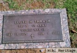 Lloyd H Thrash