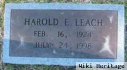 Harold E. Leach