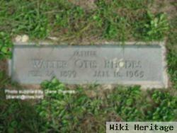 Walter Otis Rhodes, Sr