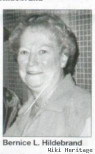 Bernice L Hindt Hildebrand