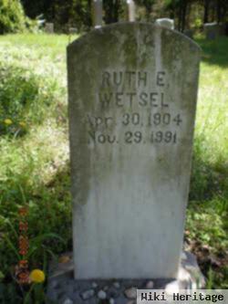 Ruth Ethel Wetsel