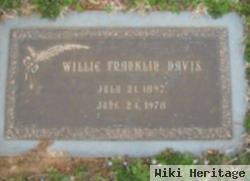 Willie Franklin Davis