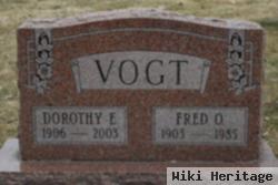 Fred O Vogt