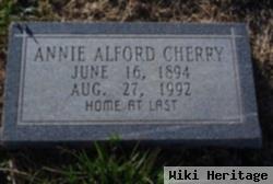 Annie Lee Alford Cherry