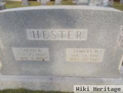 Samuel B. Hester