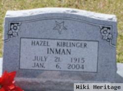 Hazel Kiblinger Inman