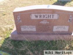 Martha E. Rister Wright