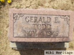 Gerald Edward Todd