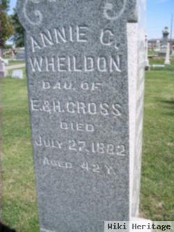 Annie C. Cross Wheldon