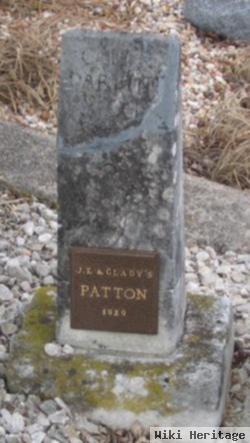 Infant Son Patton